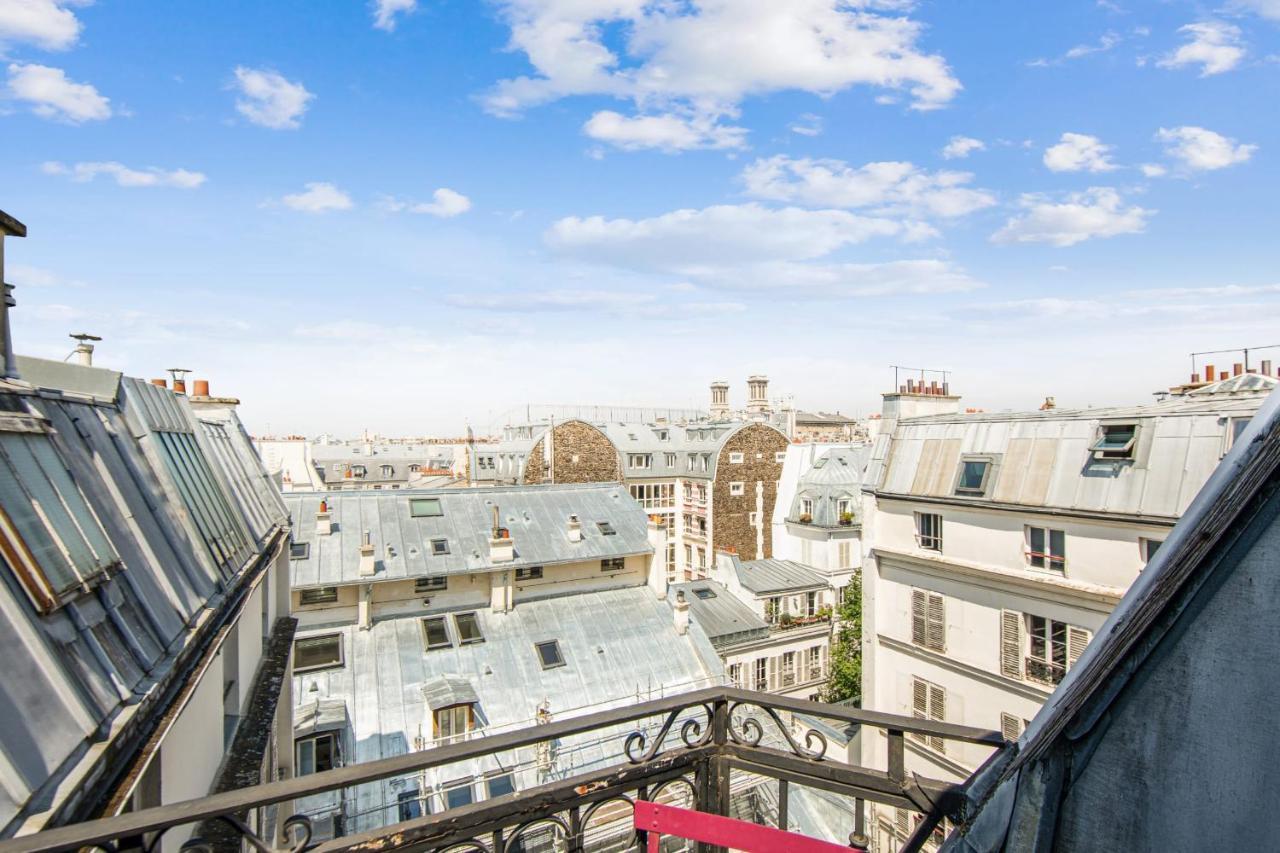 Artists' Studio On The Roofs Of Montmartre - Welkeys Paris Exteriör bild
